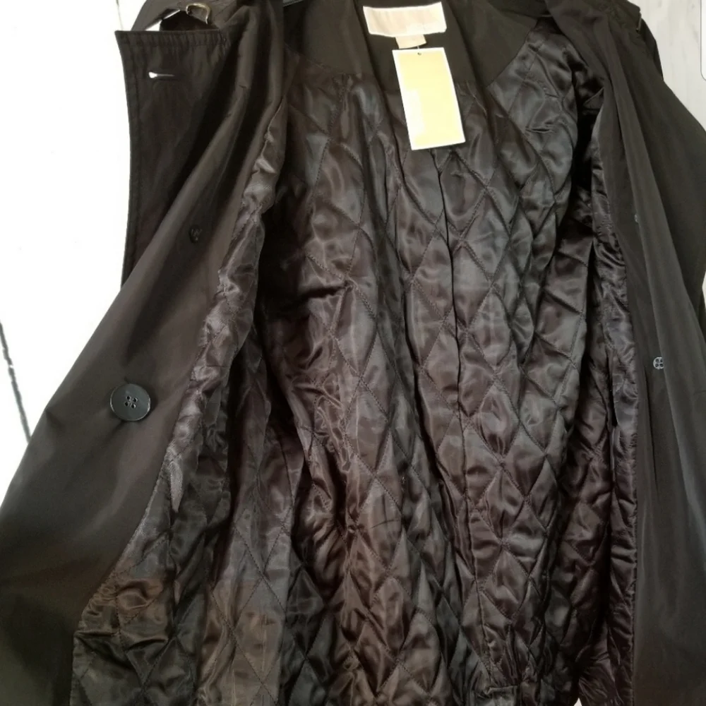 MICHAEL Michael Kors Double Breasted Trench Coat - Picture 5 of 8